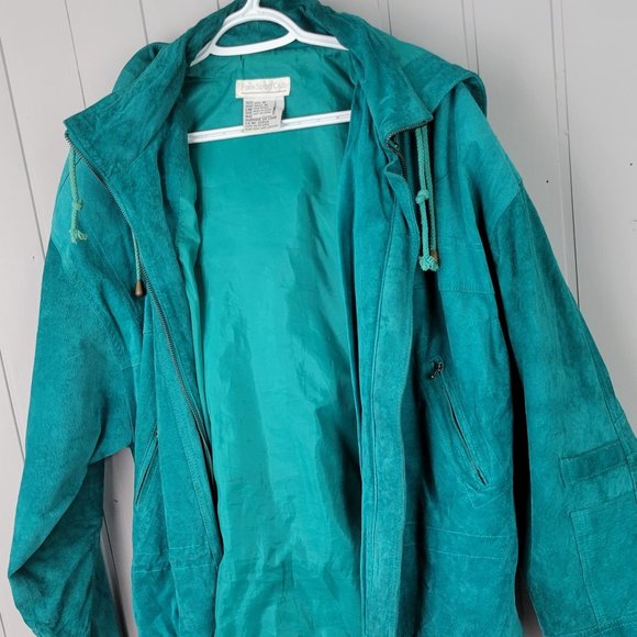 VINTAGE 100% LEATHER JACKET - Picture 1 of 16